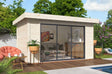 Lydia M (4x3m | 10.8m2 | 28mm) Summer House with Sliding Doors - Palmako UK