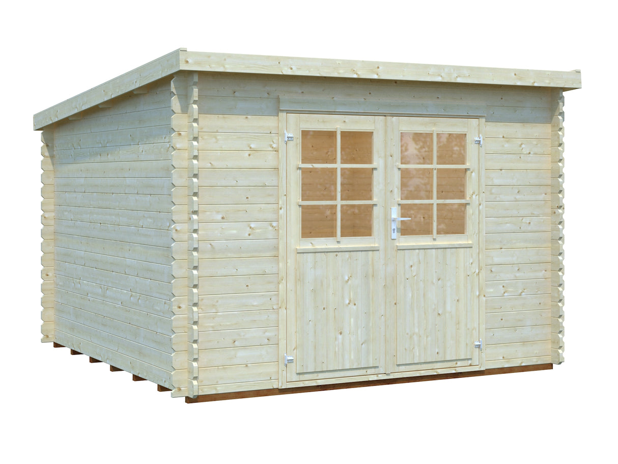 Malta (3,12x3,12m | 8,2m2 | 28mm) Log Shed - Palmako UK