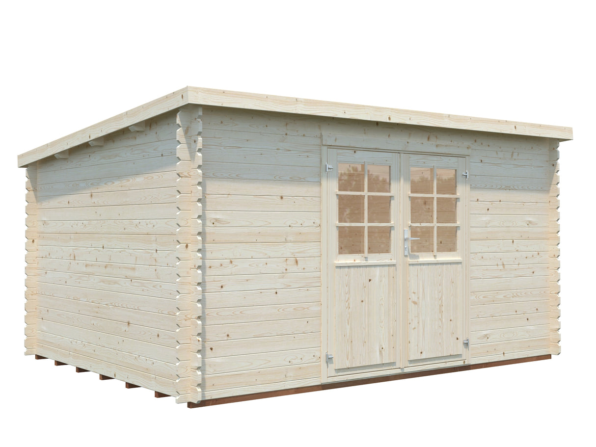 Malta (3,12x3,12m | 11,1m2 | 28mm) Log Shed - Palmako UK