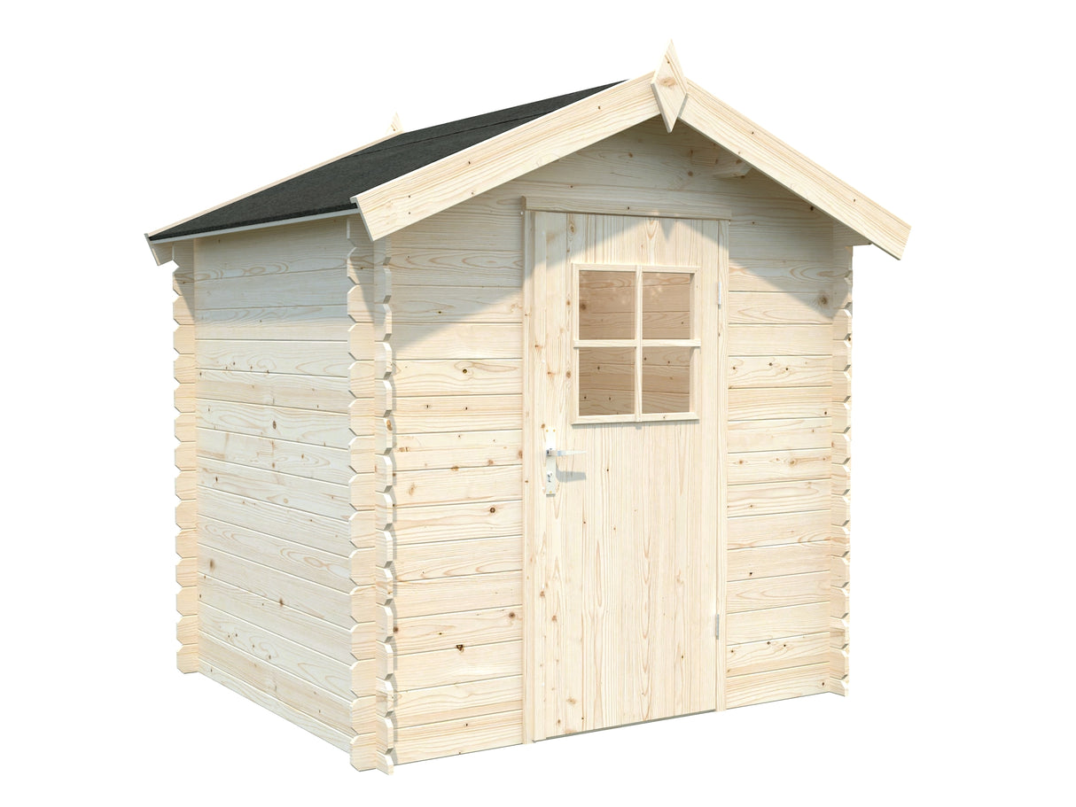 Pablo (2,06x1,76m | 2,9m2 | 19mm) Log Shed - Palmako UK