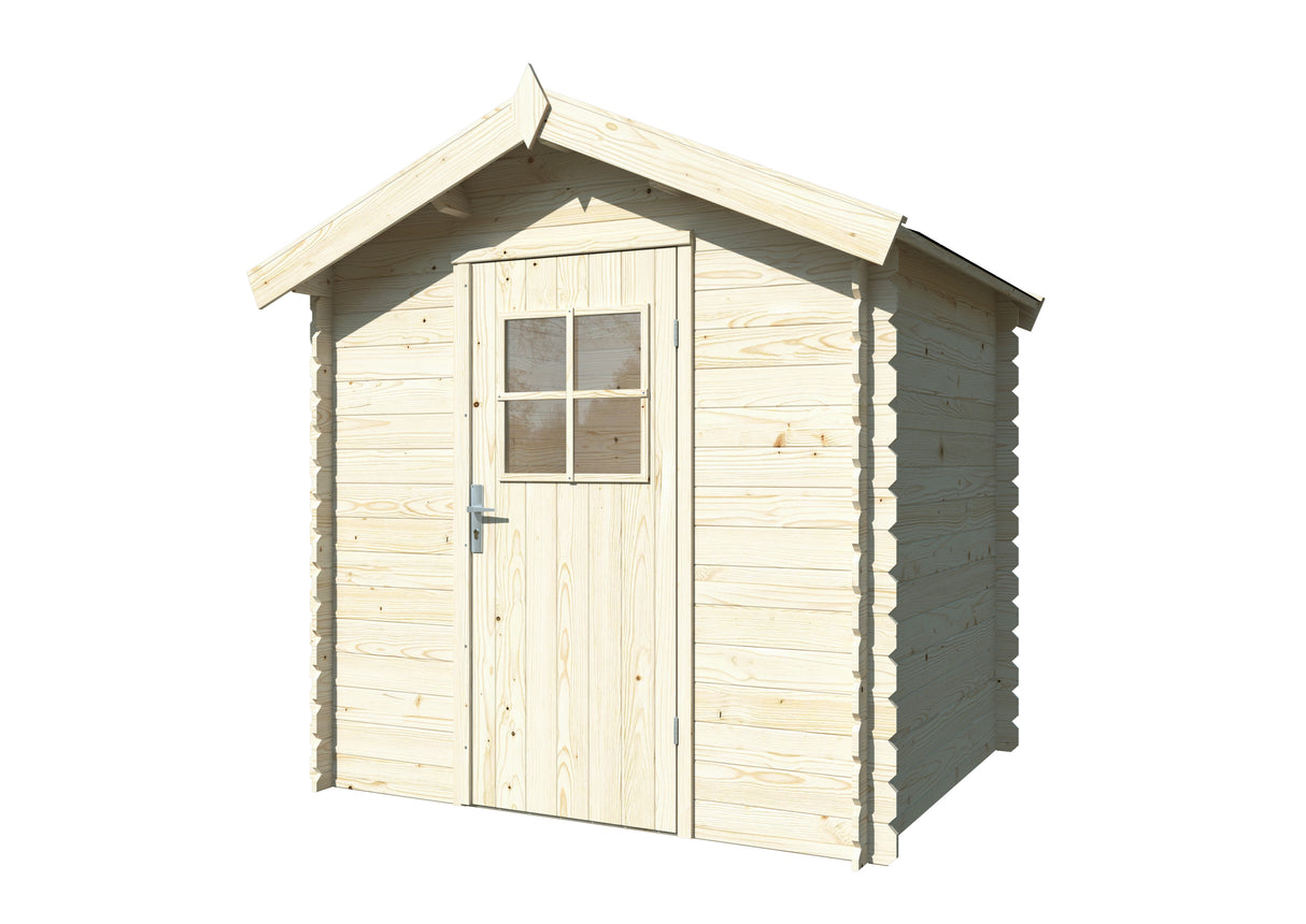 Pablo (2,06x1,76m | 2,9m2 | 19mm) Log Shed - Palmako UK