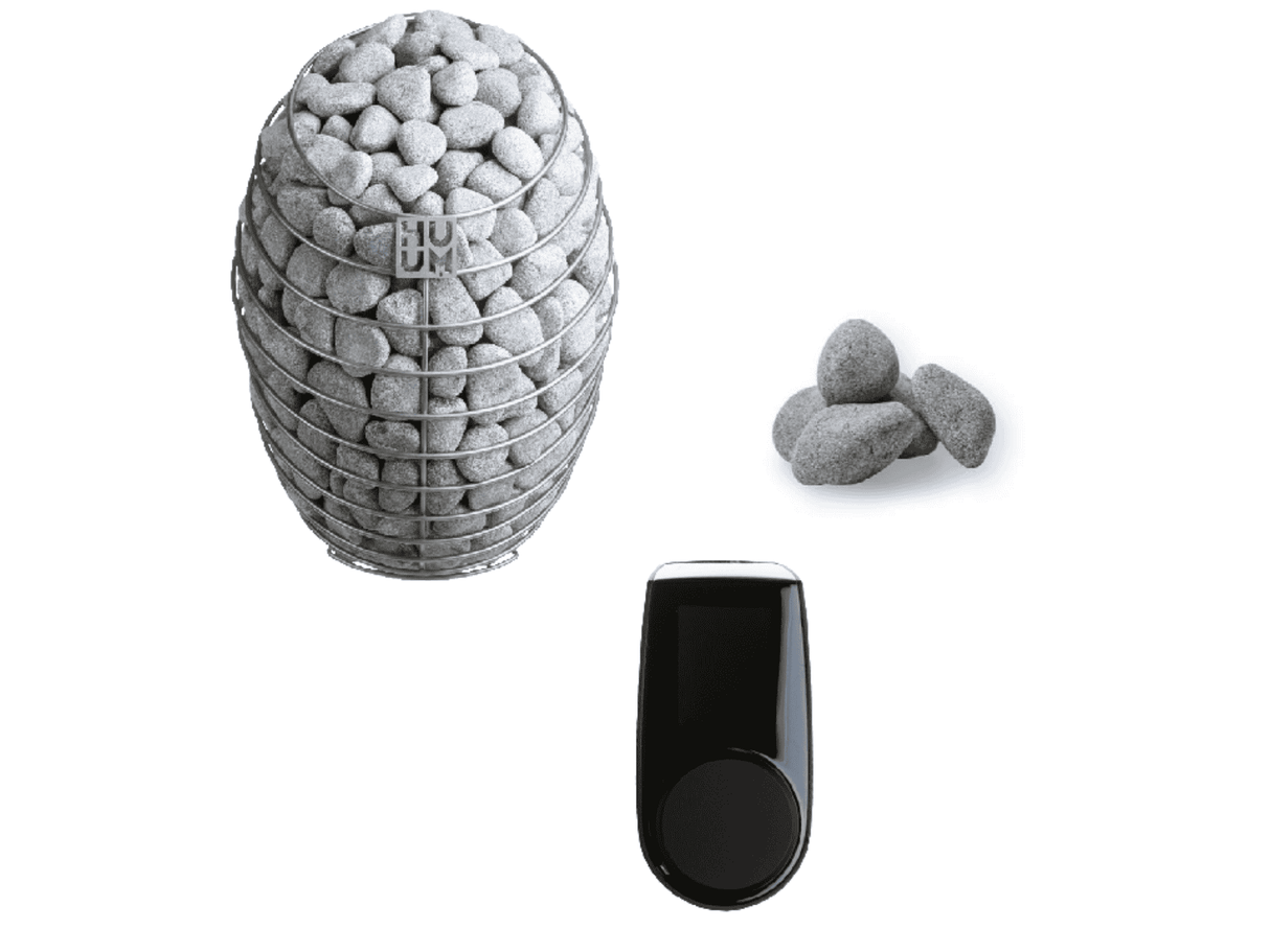 Huum Drop - Nordic Design Heater 6kW (incl. Stones and Controller) - Palmako UK