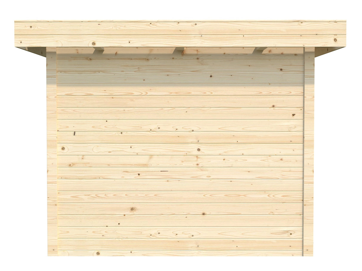 Volga (2,5x2,5m | 6m2 | 28mm) Log Shed - Palmako UK