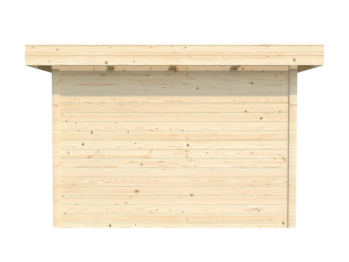 Volga (2,96x3m | 8,6m2 | 28mm) Log Shed - Palmako UK