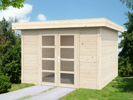 Volga (2,96x3m | 8,6m2 | 28mm) Log Shed - Palmako UK