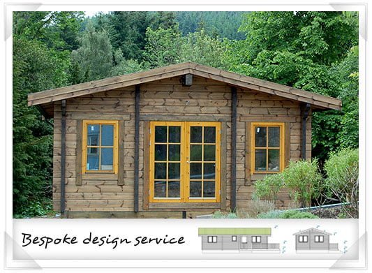 Bespoke log cabin in the woods!