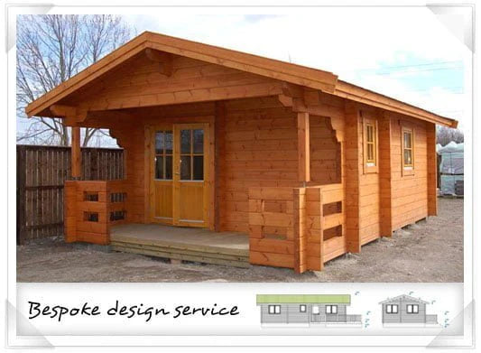 Bespoke timber office building