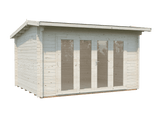 Ines M (3.2x4.1m | 11.1m2 | 44mm) Timber Sunroom with Double Glazed Bi-Fold Doors