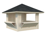 Bianca 106 (3x3m | 8.3m2) Kiosk With Three Hatches