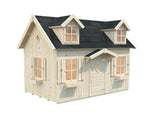 Marie (2.9x1.9m | 5.4m2 | 16mm) Playhouse - Palmako UK