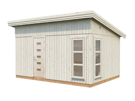 Etta (4.5x3.3m | 13.6m2) Modern Pent Garden Office