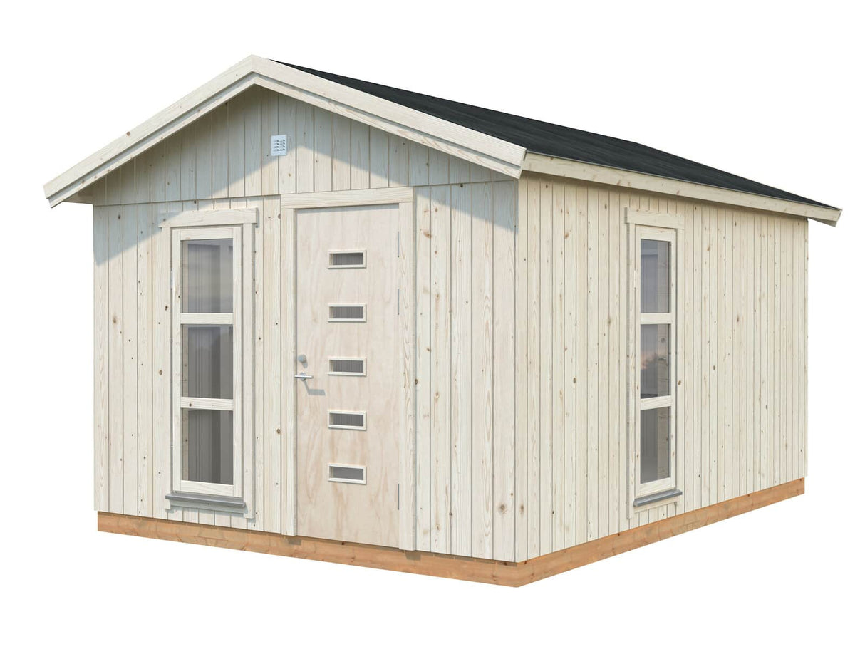 Ly (3.3x4.5m | 13.6m2) Modern Timber Garden Office