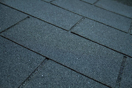Roofing Material: Bitumen Roofing Tiles - Black