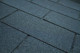 Roofing Material: Bitumen Roofing Tiles - Black