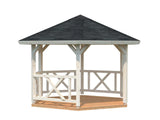 Betty S (9.9m2) Hexagonal Garden Gazebo - Palmako UK