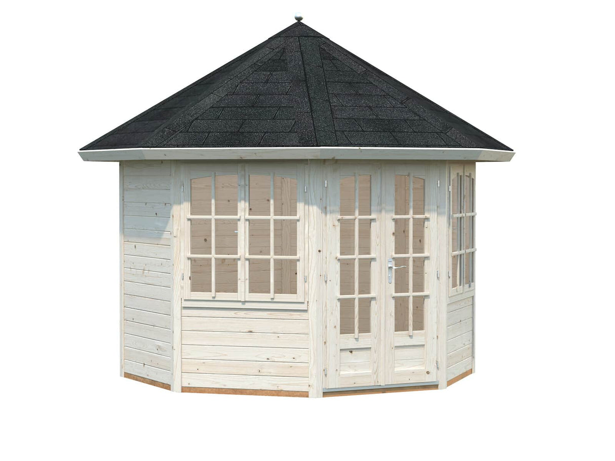 Veronica 2 (2.9x3.6m | 6.7m2 | 28mm) Octagonal Summer House