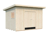 Stig (3.5x2.4m | 8.2m2) Sturdy and Secure Shed for Garden Storage