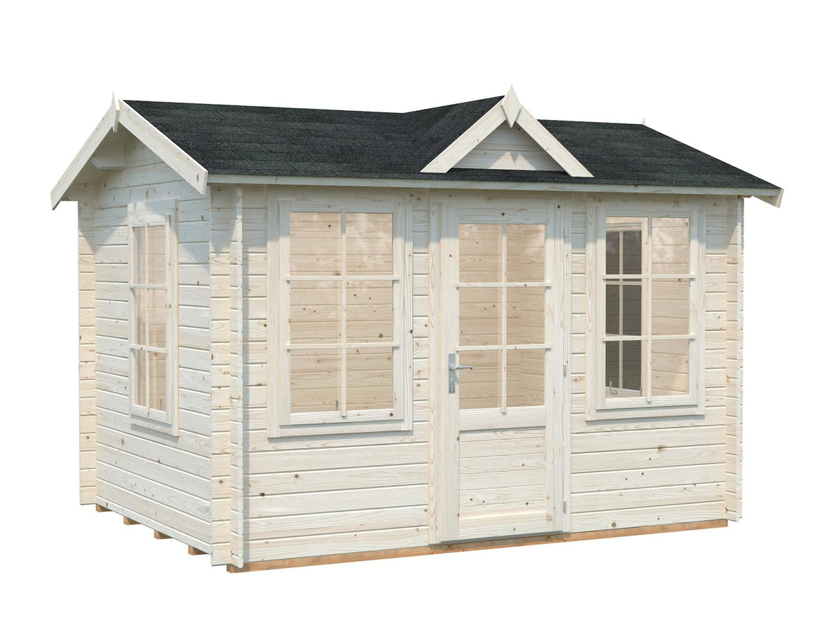 Claudia S (3.2x2.4m | 7.4m2 | 28mm) Compact Clockhouse Garden Room