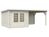 Ella (5.5x3.2m | 6.9+8.2m2 | 28mm) Roof Summer House - Palmako UK