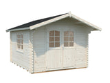 Sally S (3x3.6m | 10.2m2 | 44mm) Compact Nordic Style Traditional Log Cabin