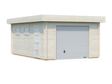 Rasmus (3.6x5.5m | 19.0m2 | 44mm) with Sectional Door - Palmako UK