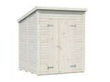 Leif S (1.8x1.7m | 3.0m2) Compact Garden Shed - Palmako UK