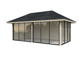Bianca 202/502 (6x3m | 16.6m2) Large Glass Garden Room With Sliding Doors (Double Glazing Available)
