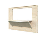 Connect wall with hatch - Palmako UK