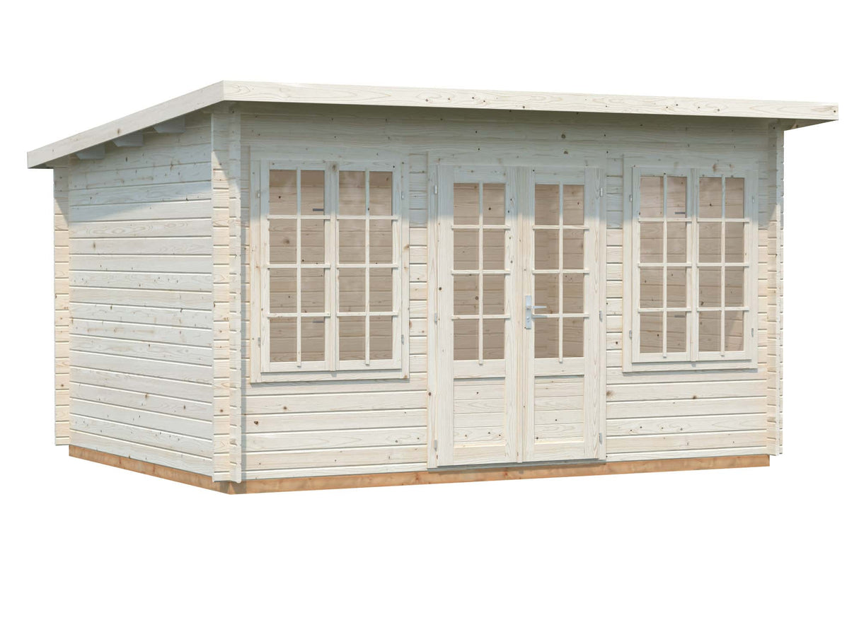Lisa S (4x3m | 11.5m2 | 34mm) Pent Timber Garden Room