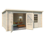 Ella (4.7x3.2m | 13.1m2 | 28mm) Two Room  Summer House - Palmako UK