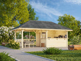 Bianca 110 (5.9x3m | 16.6m2) Garden Bar With Canopy