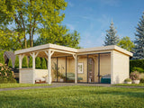 Lenna 422/722 (6x6m | 24.9m2) Glass Garden Room With Sliding Doors (Double Glazing Available)