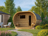 ANETTE Thermo (3,28x2,7m|3m2|42mm) Thermowood Oval Sauna