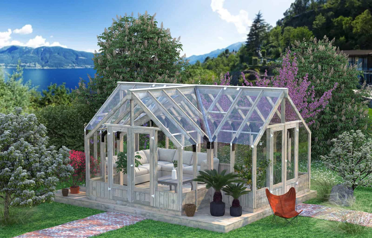 Emilia XL (4.2x5.4m | 19.1m2 | 18mm) Glasshouse