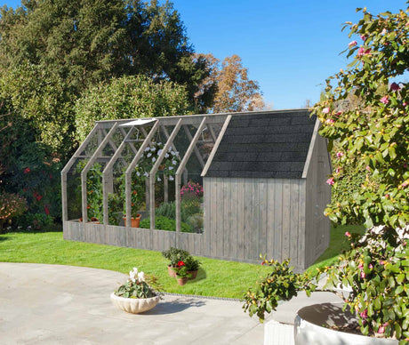 Emilia (2.4x1.9m | 4.0m2 | 18mm) Addon Shed for Emilia Greenhouses