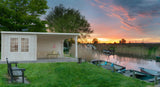 Ella (6.1x3.2m | 6.9+10.0m2 | 28mm) Roof Summer House - Palmako UK
