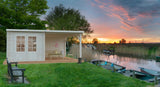 Ella (5.5x3.2m | 6.9+8.2m2 | 28mm) Roof Summer House