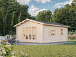 Irene L (4.7x5.7m | 23.9m2 | 44mm) Garden Log Cabin - Palmako UK
