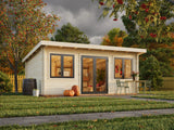 Lisandra L(5,5x4m|19,4m2|44mm ) Garden House with Aluminium Doors and Windows - Palmako UK