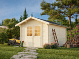 Lotta M (3x4m | 10.0m2 | 34mm) Traditional Garden Log Cabin - Palmako UK
