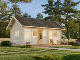 Sandra M (6.1x4.1m | 29.9m2 | 44mm) Three Room Traditional Holiday Log Cabin - Palmako UK