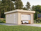 Rasmus (3.6x5.5m | 19.0m2 | 44mm) with Sectional Door - Palmako UK