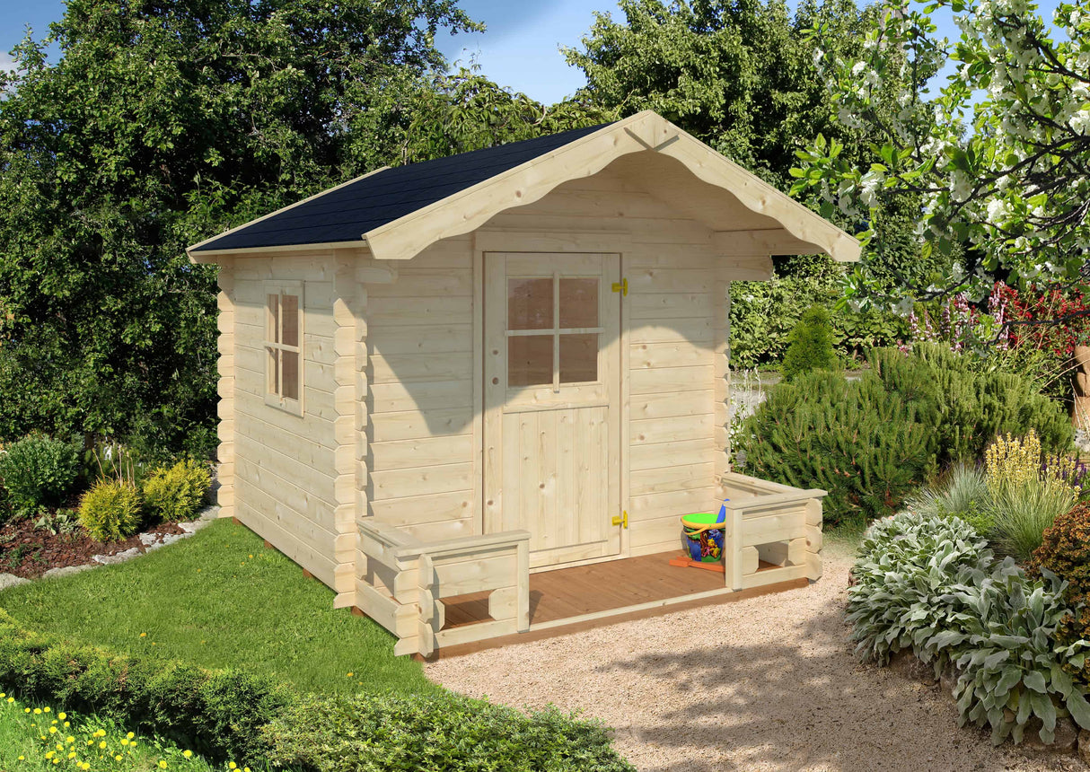 Stina (2x2m | 3.1m2 | 19mm) Playhouse