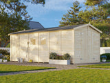Dan L (2.7x5.5m | 14.7m2) Large Two Room Storage Shed