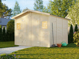 Dan S (2.7x2.8m | 7.5m2) Timber Element Garden Shed - Palmako UK