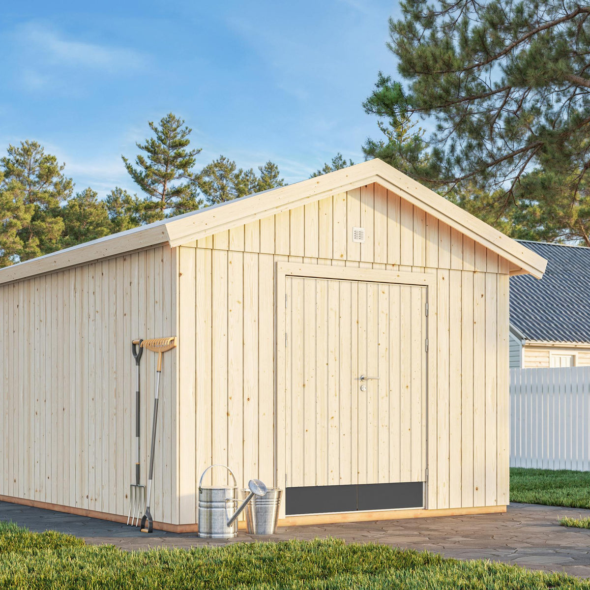 Martin M Storage Shed (3.3x4.5m | 13.6m2)