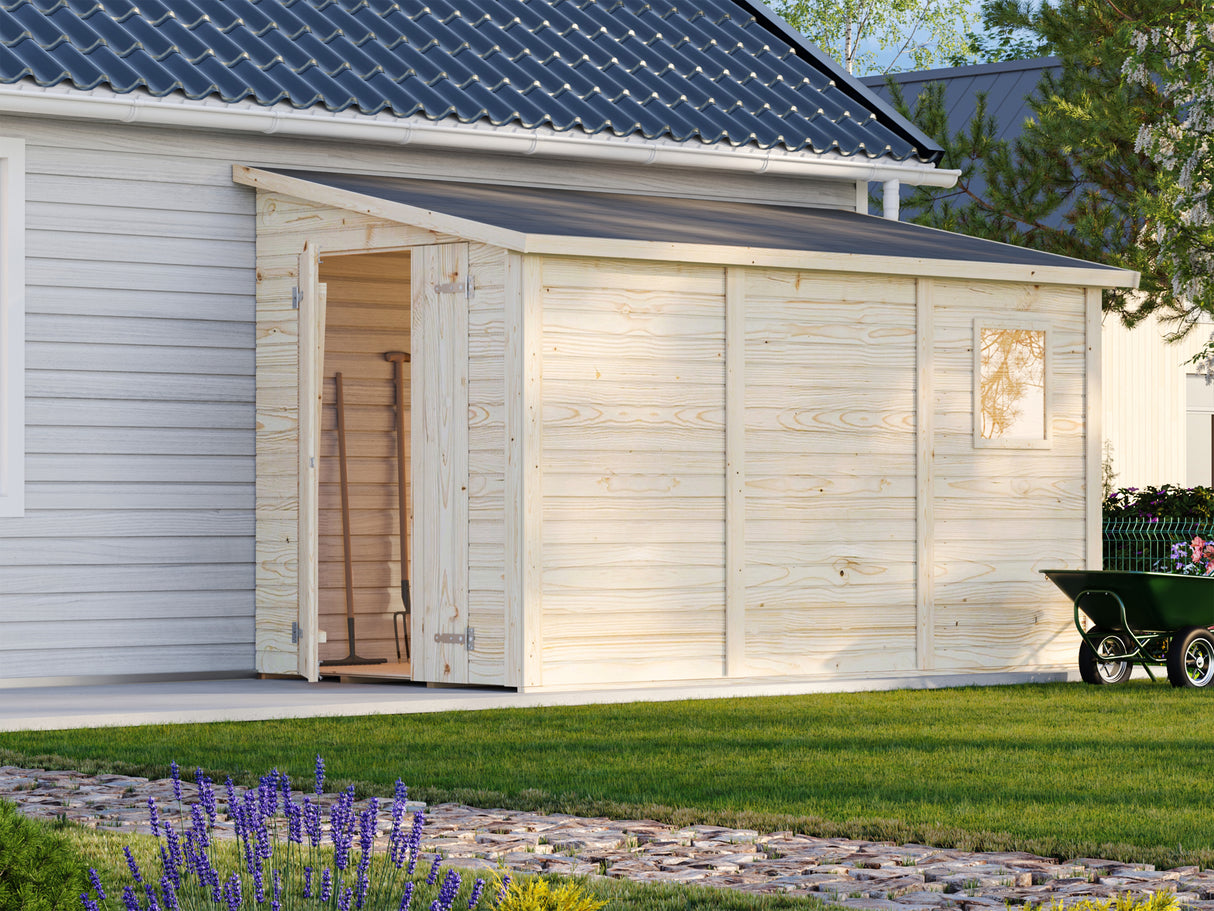 Mia M (3.3x1.7m | 5.4m2) Storage Shed - Palmako UK