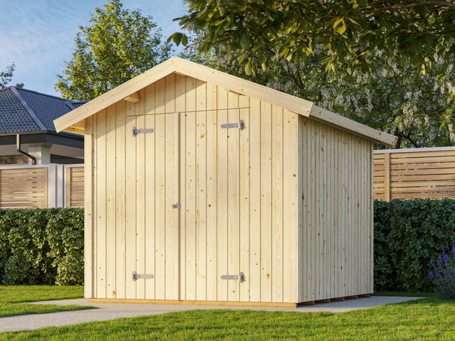 Nils S (2.3x2.4m | 5.4m2) Storage Shed - Palmako UK