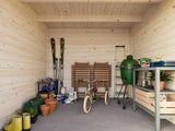 Ella (6.1x3.2m | 6.9+10.0m2 | 28mm) Roof Summer House - Palmako UK