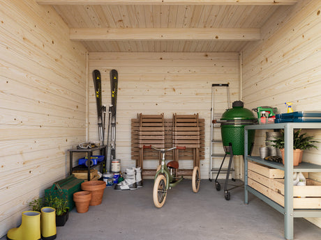 Ella (6.1x3.2m | 6.9+10.0m2 | 28mm) Roof Summer House - Palmako UK